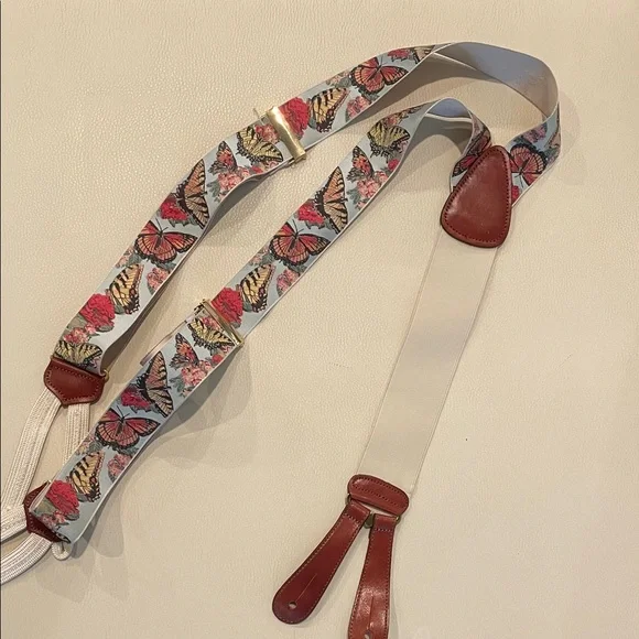 Trafalgar Suspenders with leather Details - Picture 5 of 6